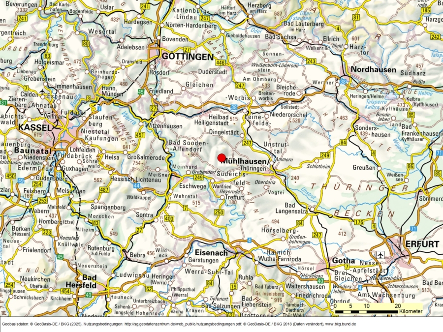 Bergwerkseigentum Großbartloff, Kalksande - Bild