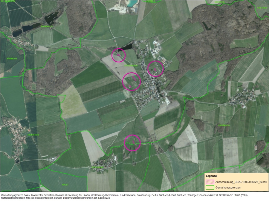 Flächen in Otterwisch - Titelbild