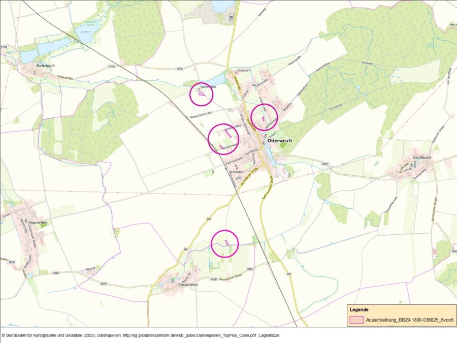 Flächen in Otterwisch - Bild